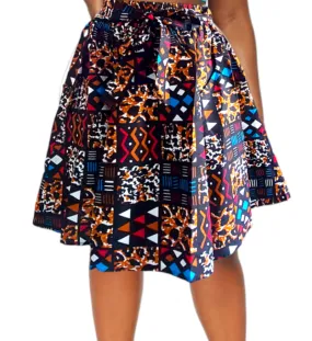 524 Short Wax Dye Skirt