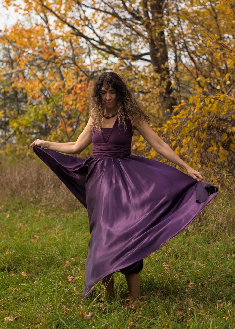 Amethyst Aviana Infinity Dress