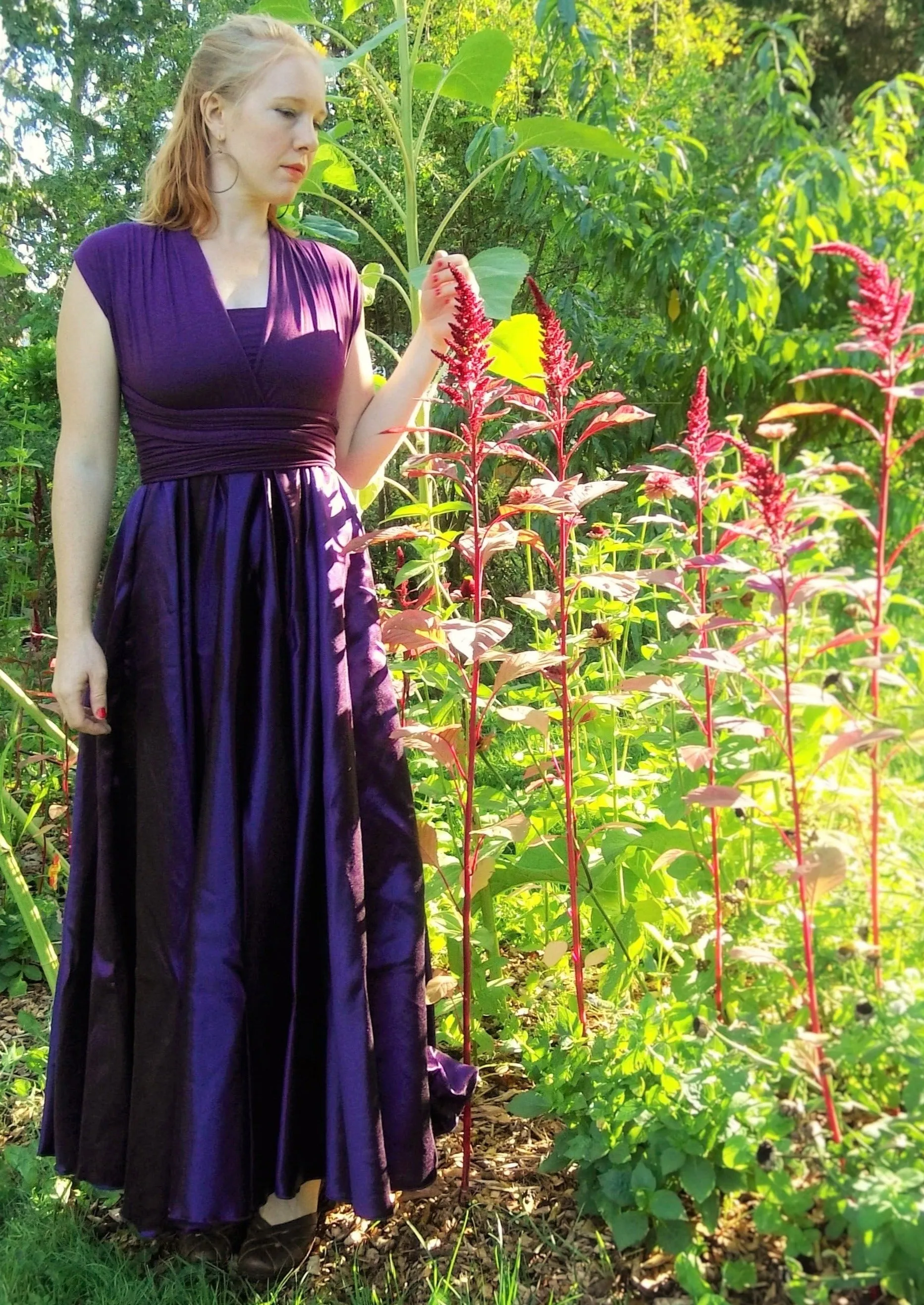 Amethyst Aviana Infinity Dress