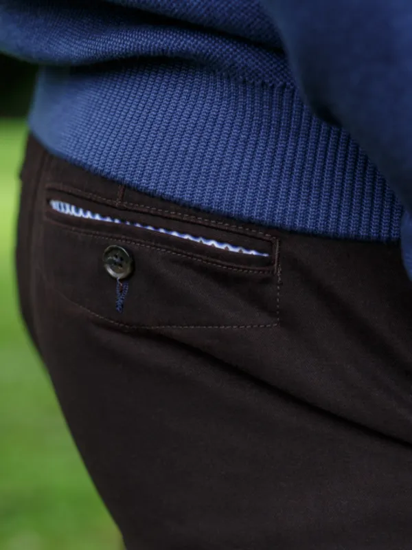 Andre Mane Burgundy Chino