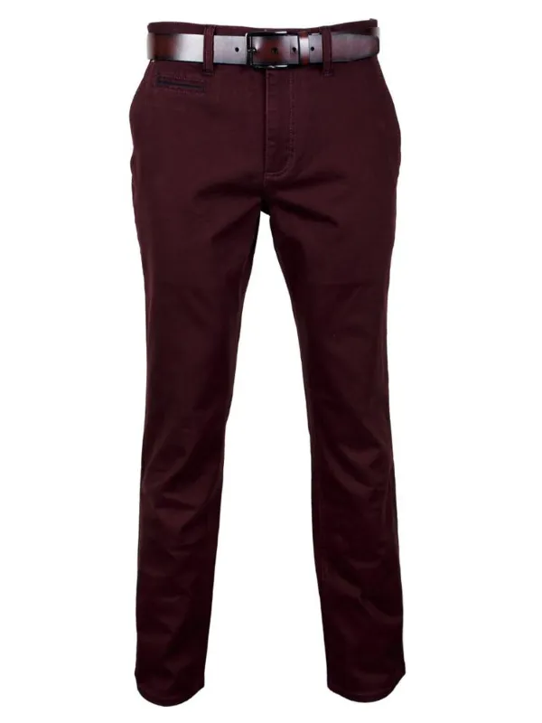 Andre Mane Burgundy Chino