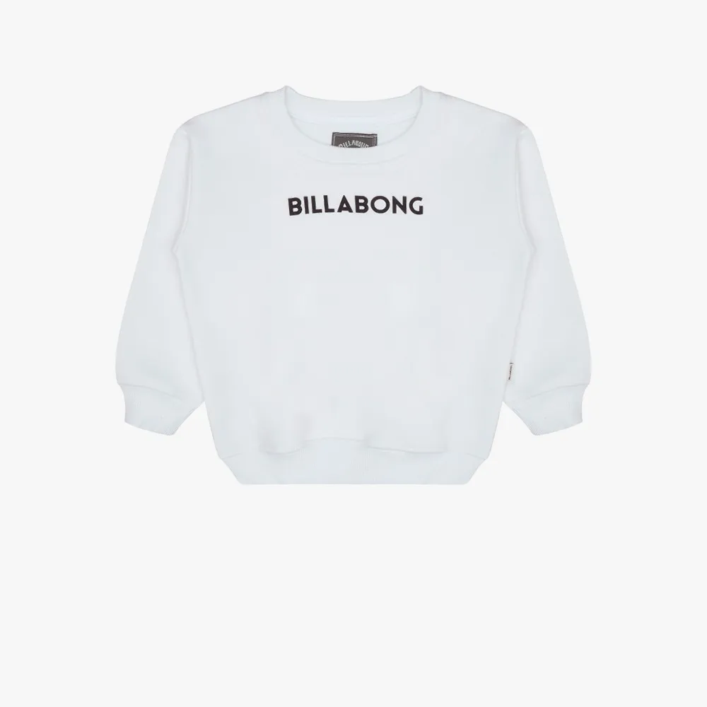 Billabong Boys Dancer Crew Pull Over Sweater Salt Crystal