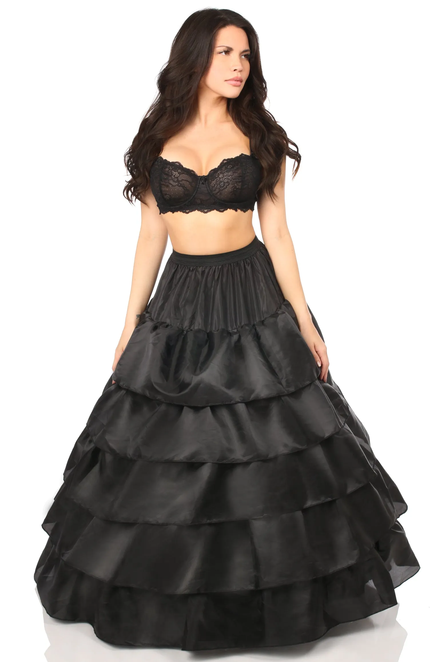 Black Hoop Skirt