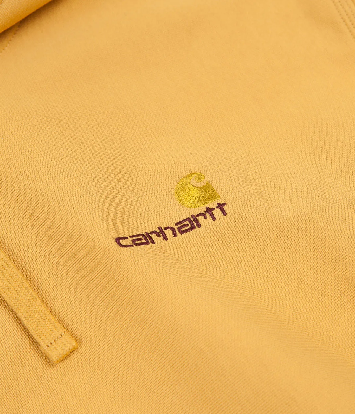 Carhartt American Script Hoodie - Winter Sun