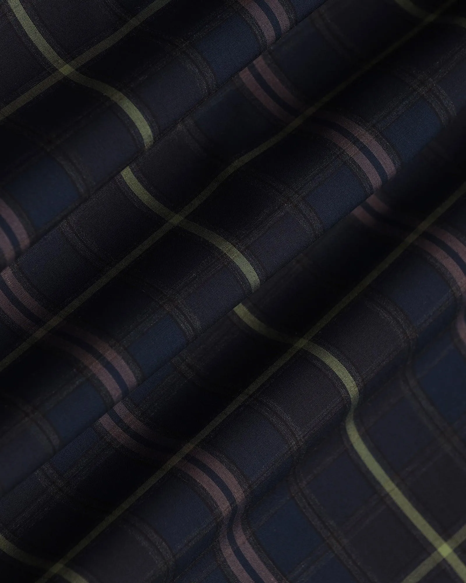 Casual Blue Check Shirt - Roma