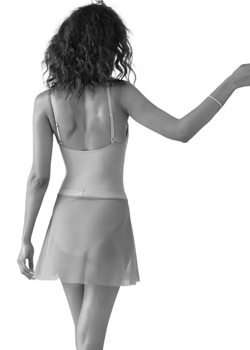 Charlotte Adjustable Strap Camisole Leotard (Tiffany)