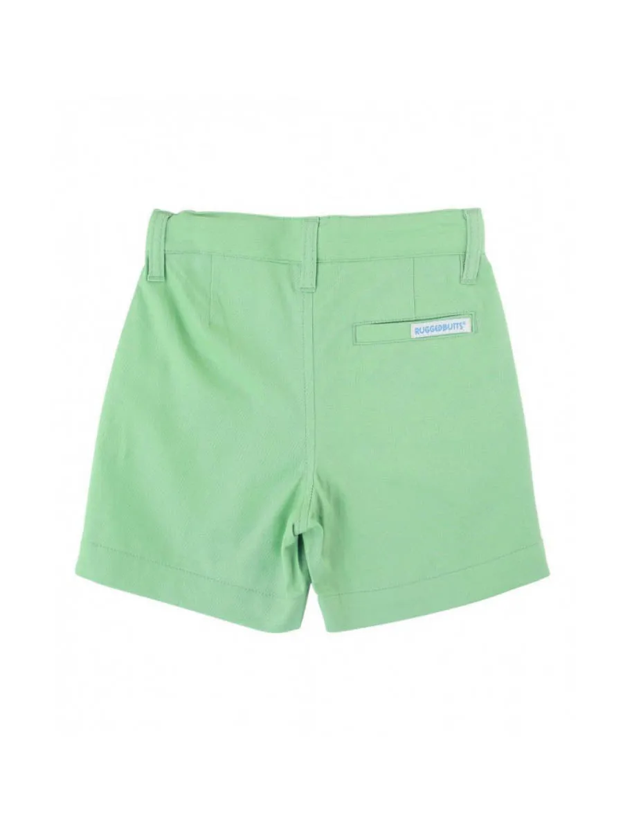 Dusty Jade Lightweight Chino Shorts