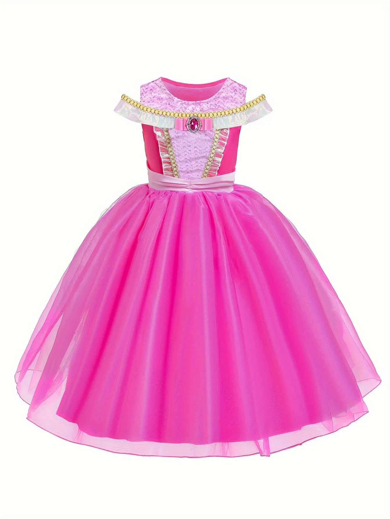 Enchanting Princess Dress Set Perfect Girls Birthday Gift