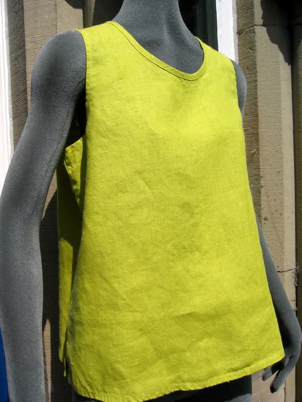 FLAX "Tank" Womens Linen Camisole (was £55)