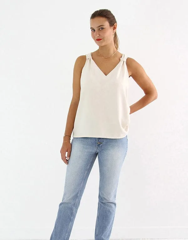 Gaia Camisole Top Sewing Pattern, I AM Patterns