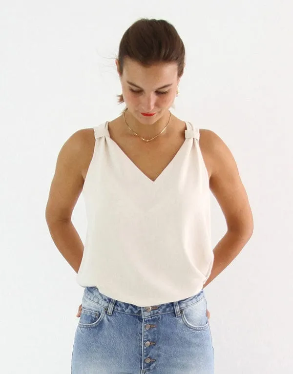 Gaia Camisole Top Sewing Pattern, I AM Patterns