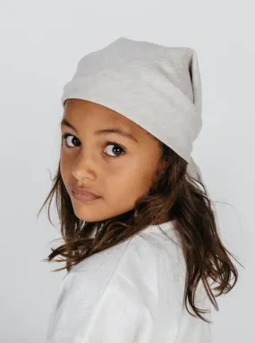 Hemp head scarf in Beige