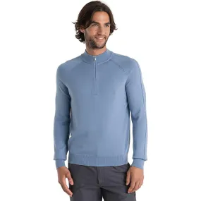 Icebreaker Men's Merinofine Luxe LS Half Zip Sweater