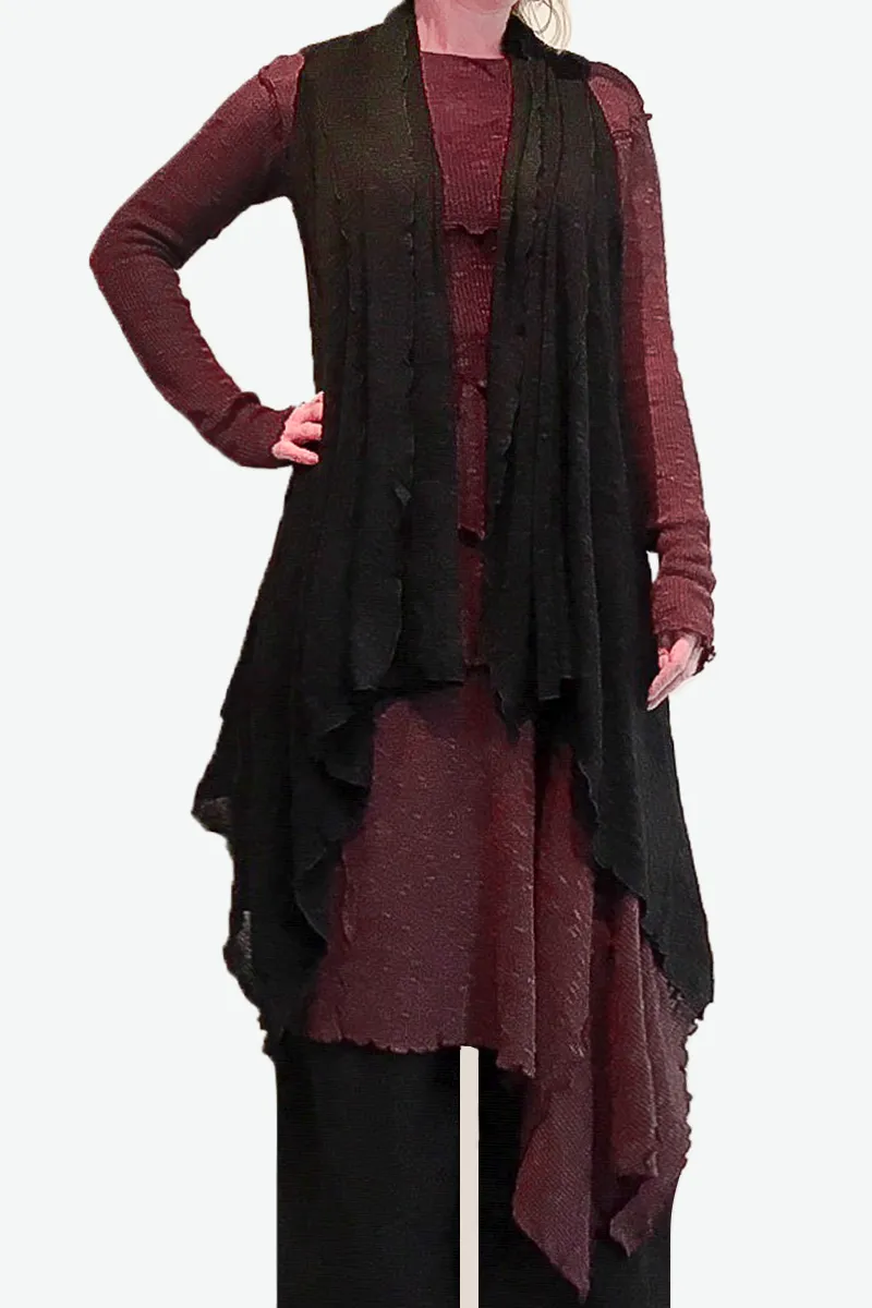 Kim Top in Mulberry Sierra
