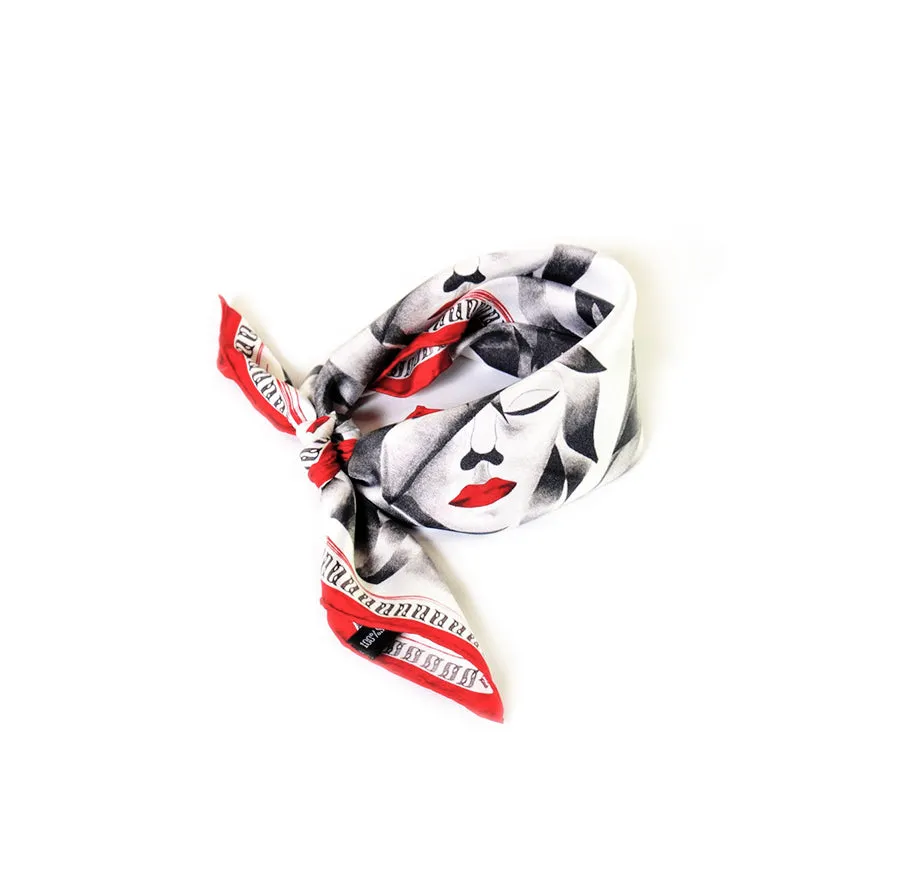 Kisses Necktie Scarf