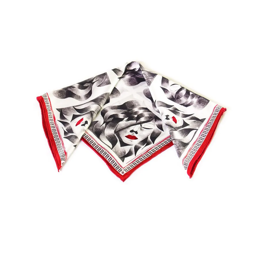Kisses Necktie Scarf