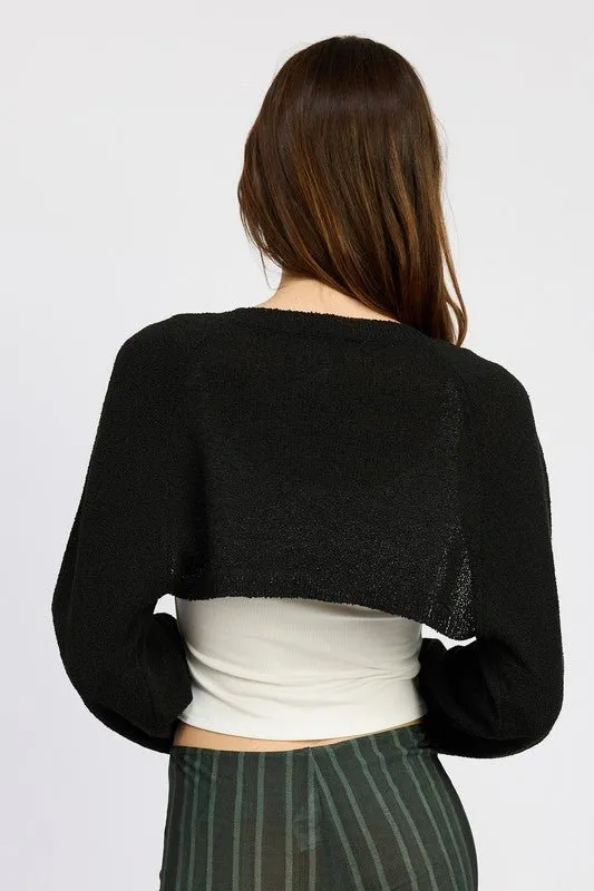 Knit Shrug Cardigan