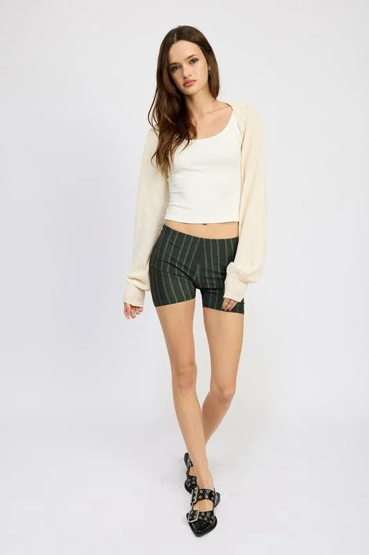Knit Shrug Cardigan