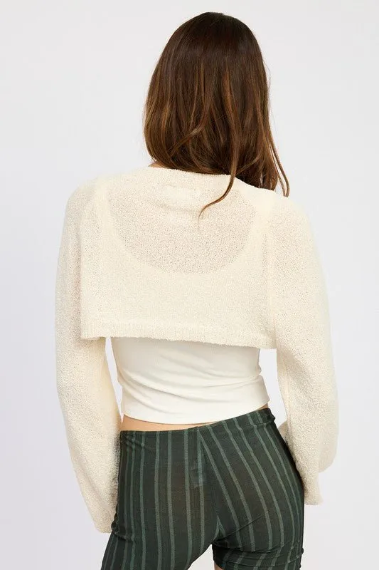 Knit Shrug Cardigan