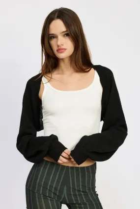 Knit Shrug Cardigan