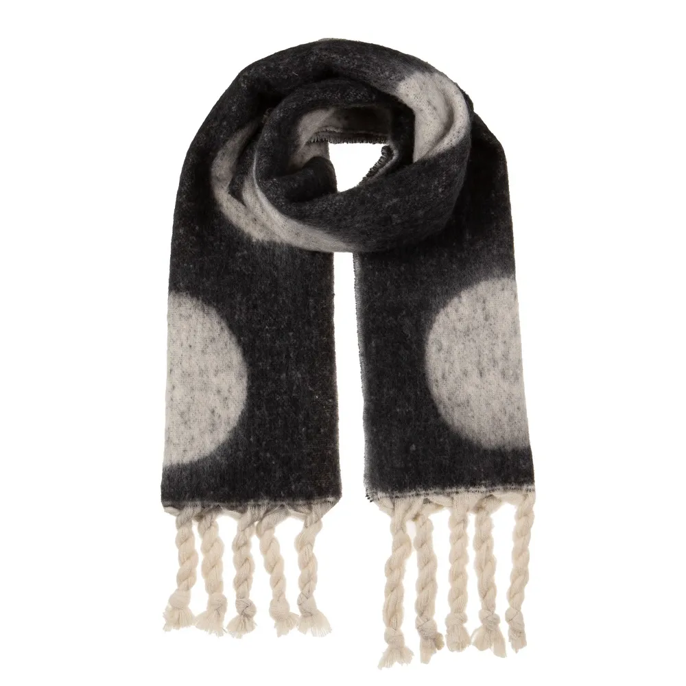 Ladies Big Bold Spot Cosy Scarf By Alex Max