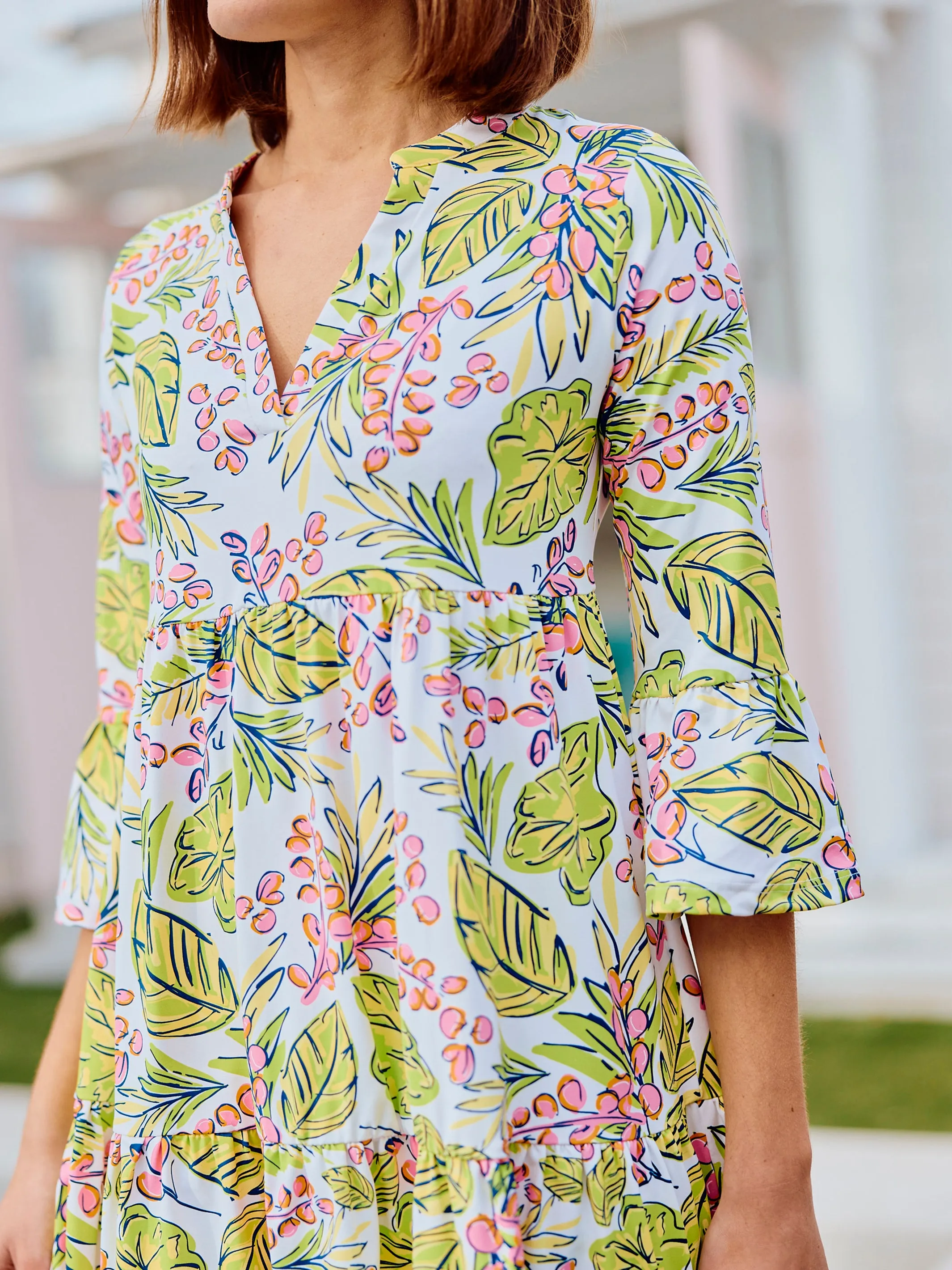 Laguna Dress | Vine Time Lime