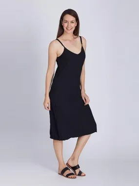 Layer Slip Dress - Black 11131-S