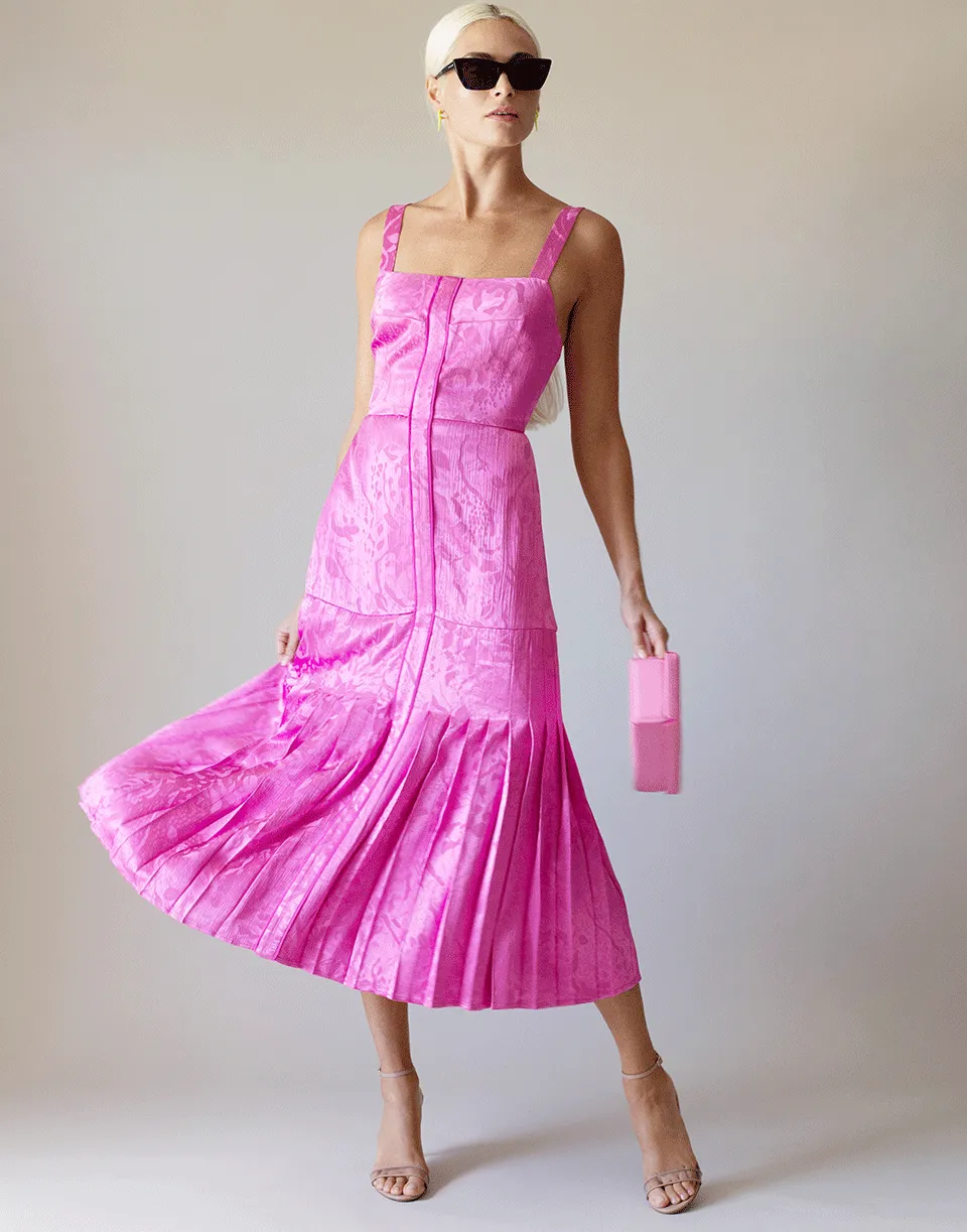 Lovra Fitted Midi Dress