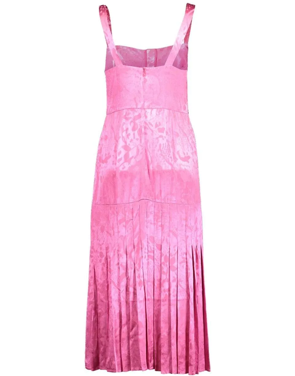 Lovra Fitted Midi Dress