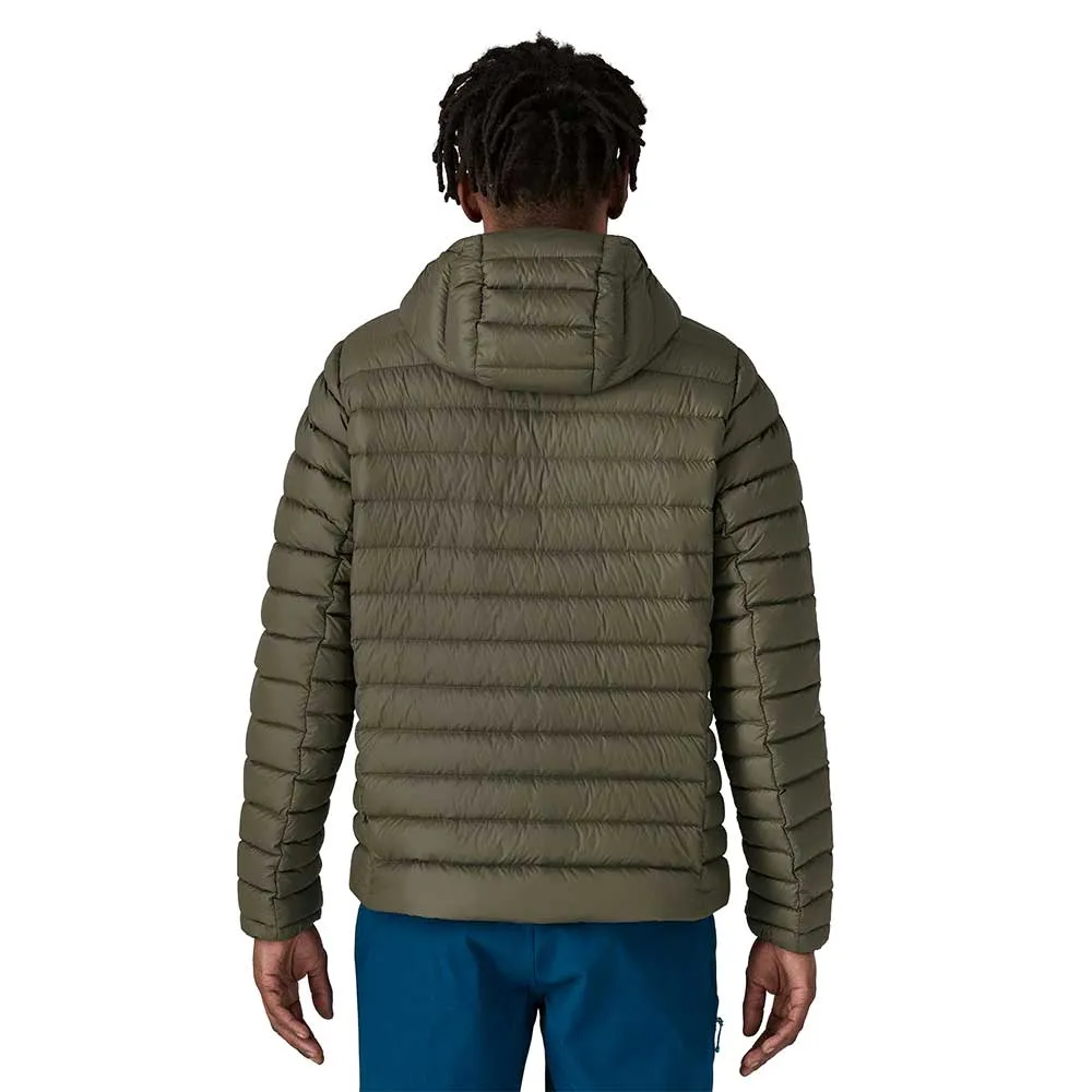 Men's Down Sweater Hoody - Pine Needle Green