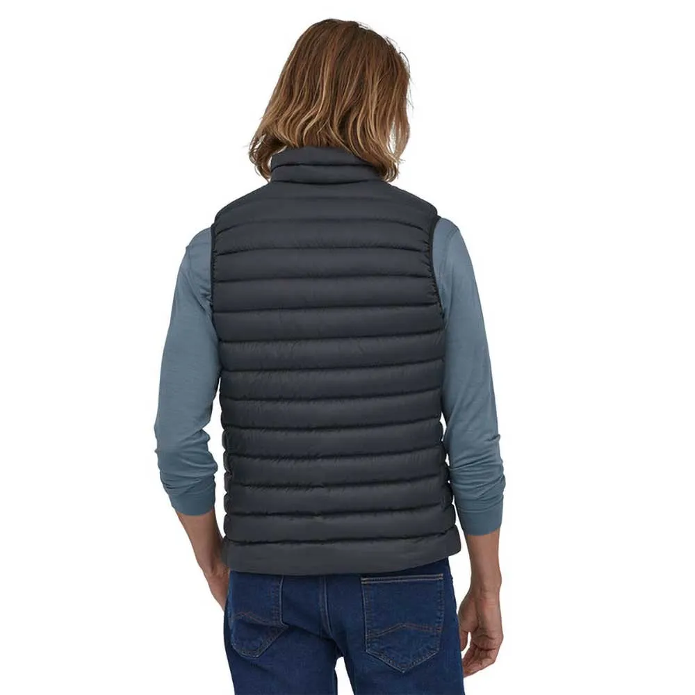 Men's Down Sweater Vest - Black