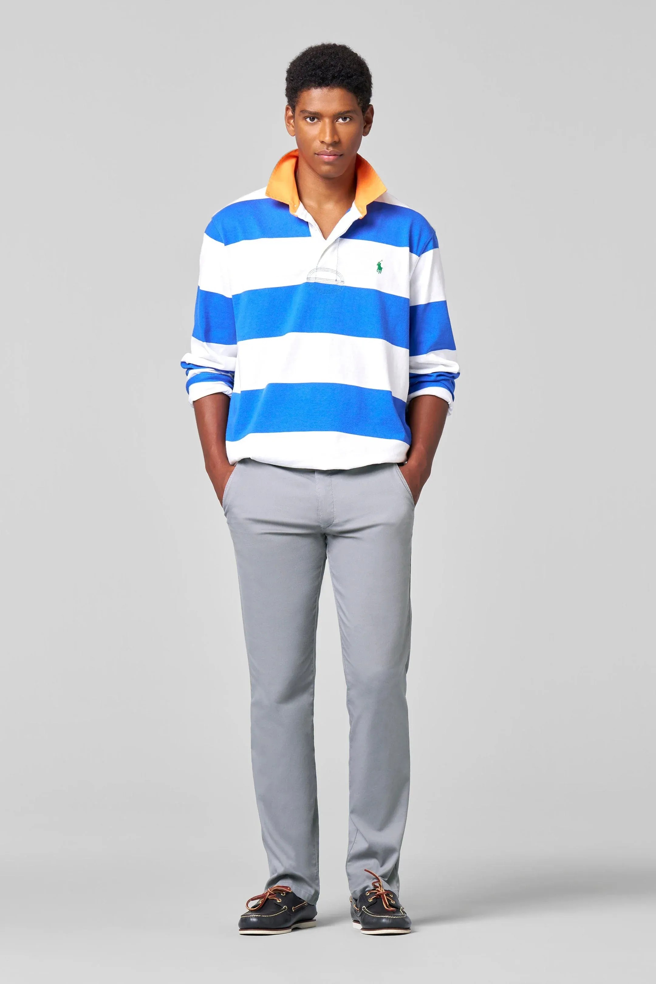 MEYER Roma Trousers - 5070 Fine Cotton Chinos - Grey