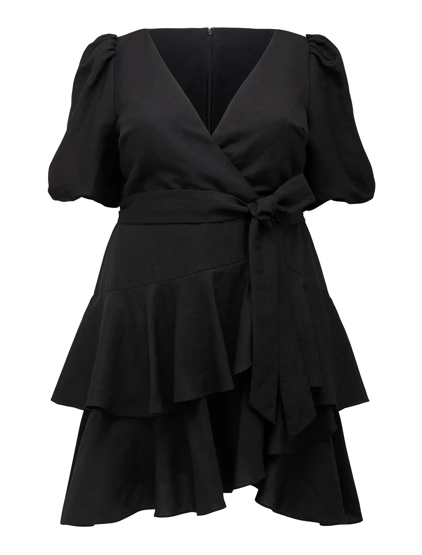 Monica Curve Tiered Linen Mini