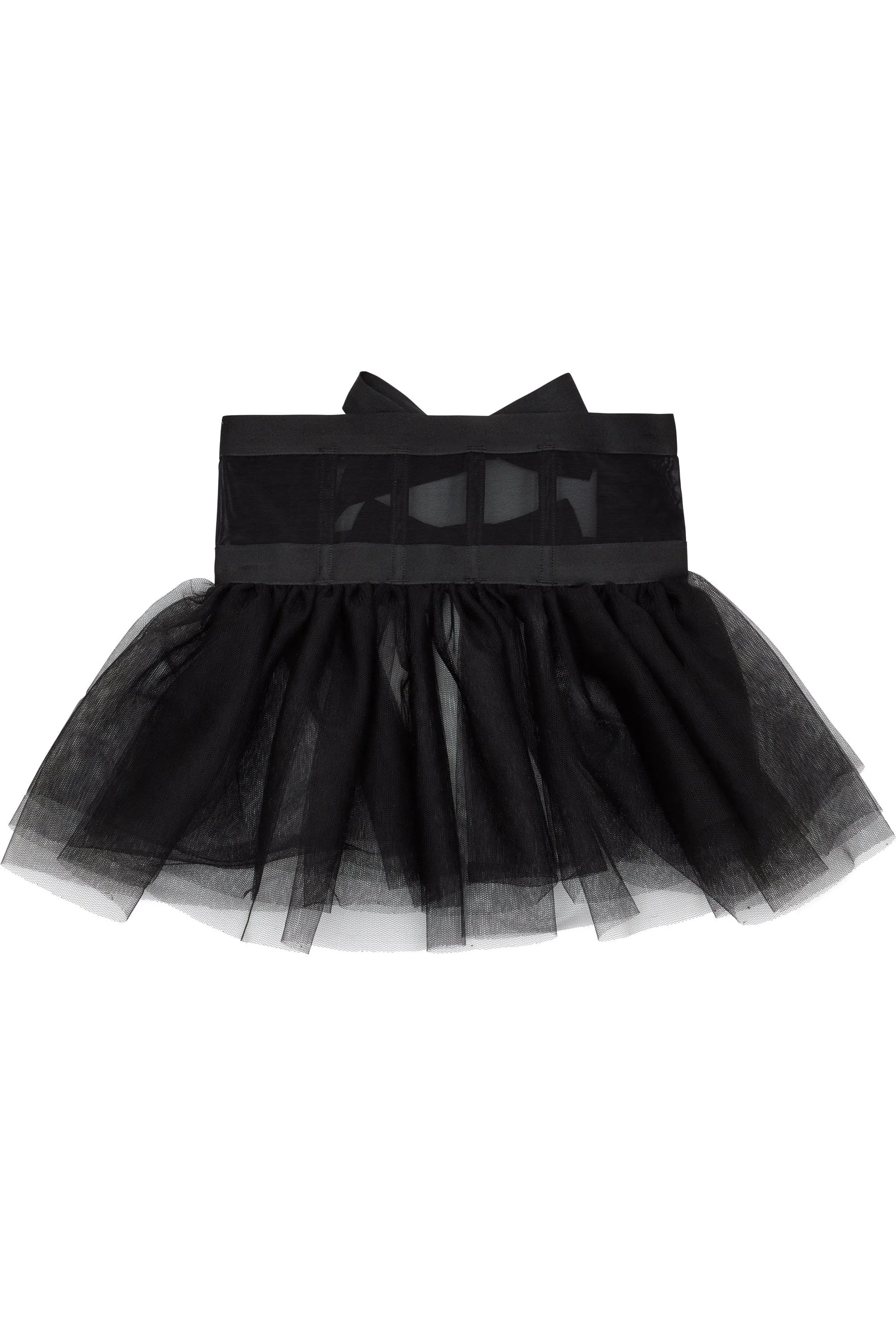 Peek & Beau Luna Ruffle neck piece black