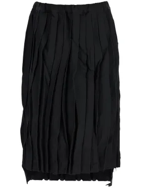 Pleated Midi Skirt - Wool