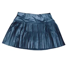 Pleated Pleather Skirt | FBZ