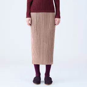 Pleated Skirt - Beige