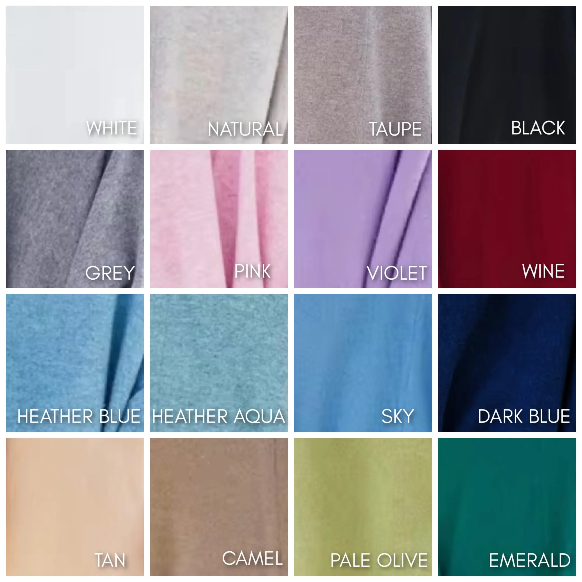Red Merino Wool Wrap Poncho | 16 Colors