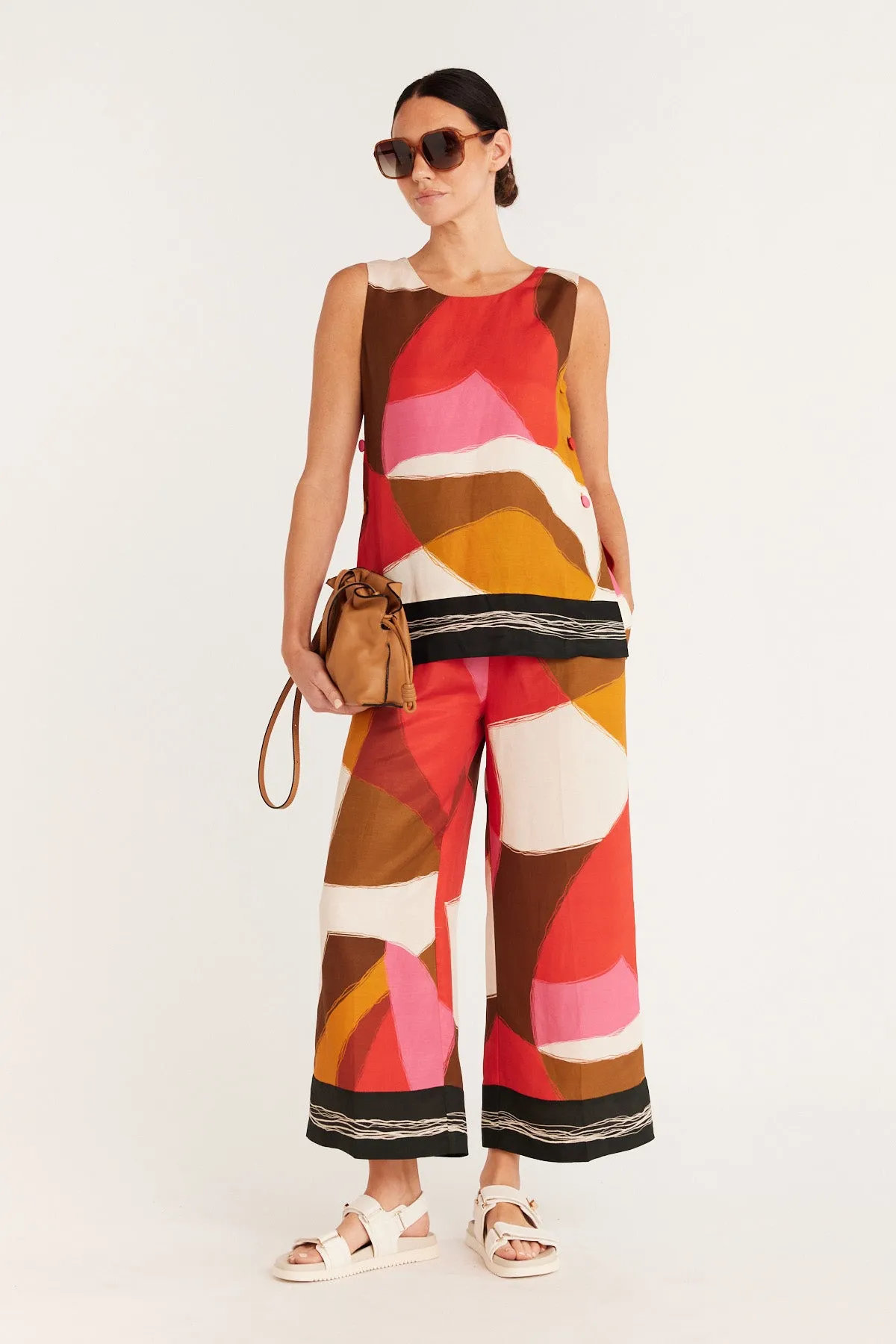 Seville Top - Bloch Print