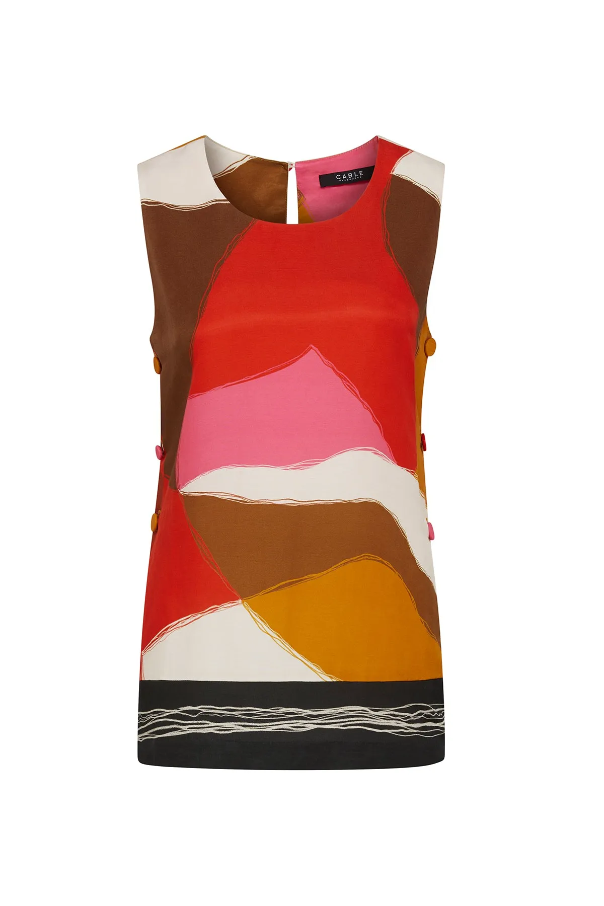 Seville Top - Bloch Print