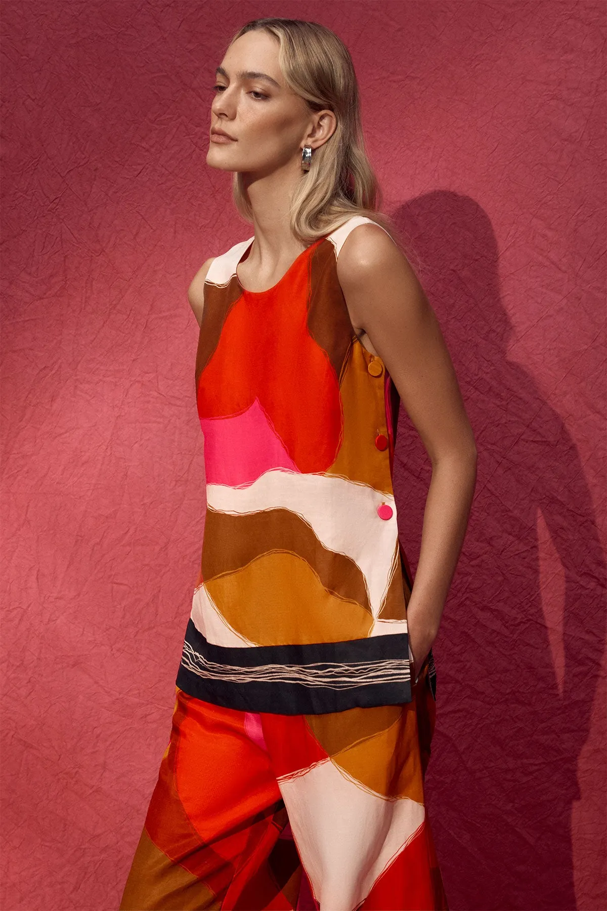 Seville Top - Bloch Print