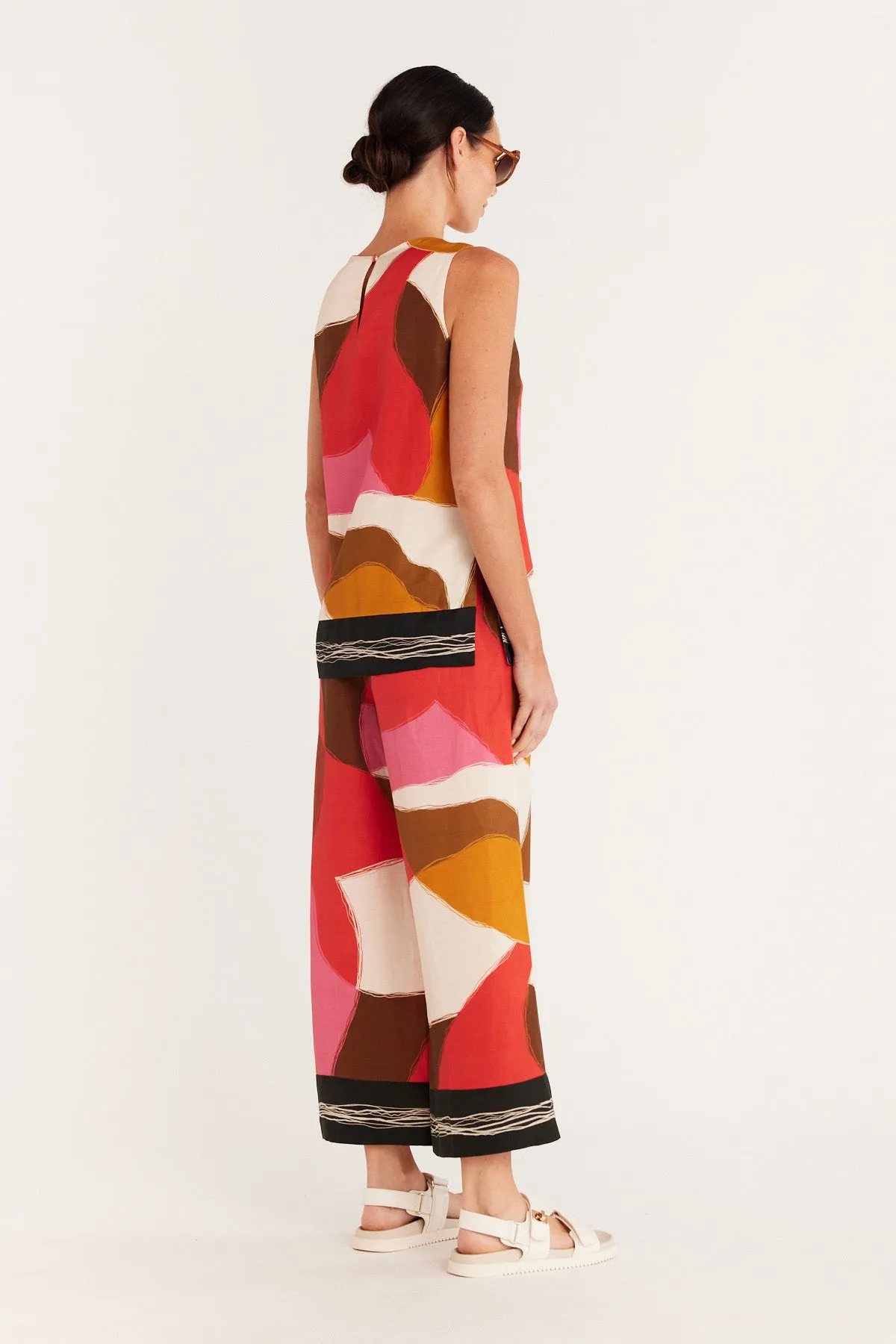 Seville Top - Bloch Print