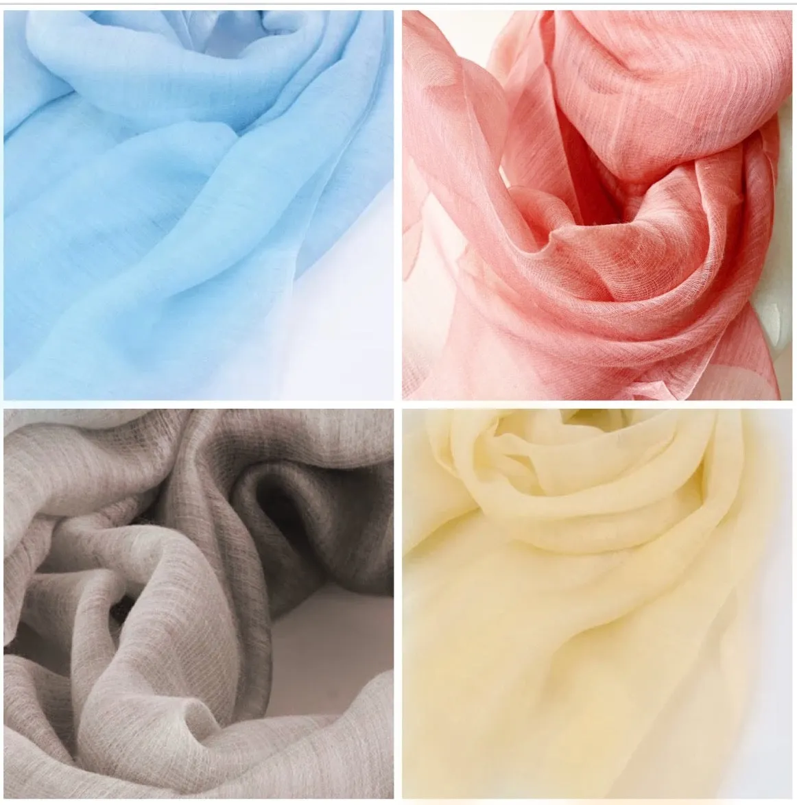 Silk Wool shawl | Large lightweight wrap scarf