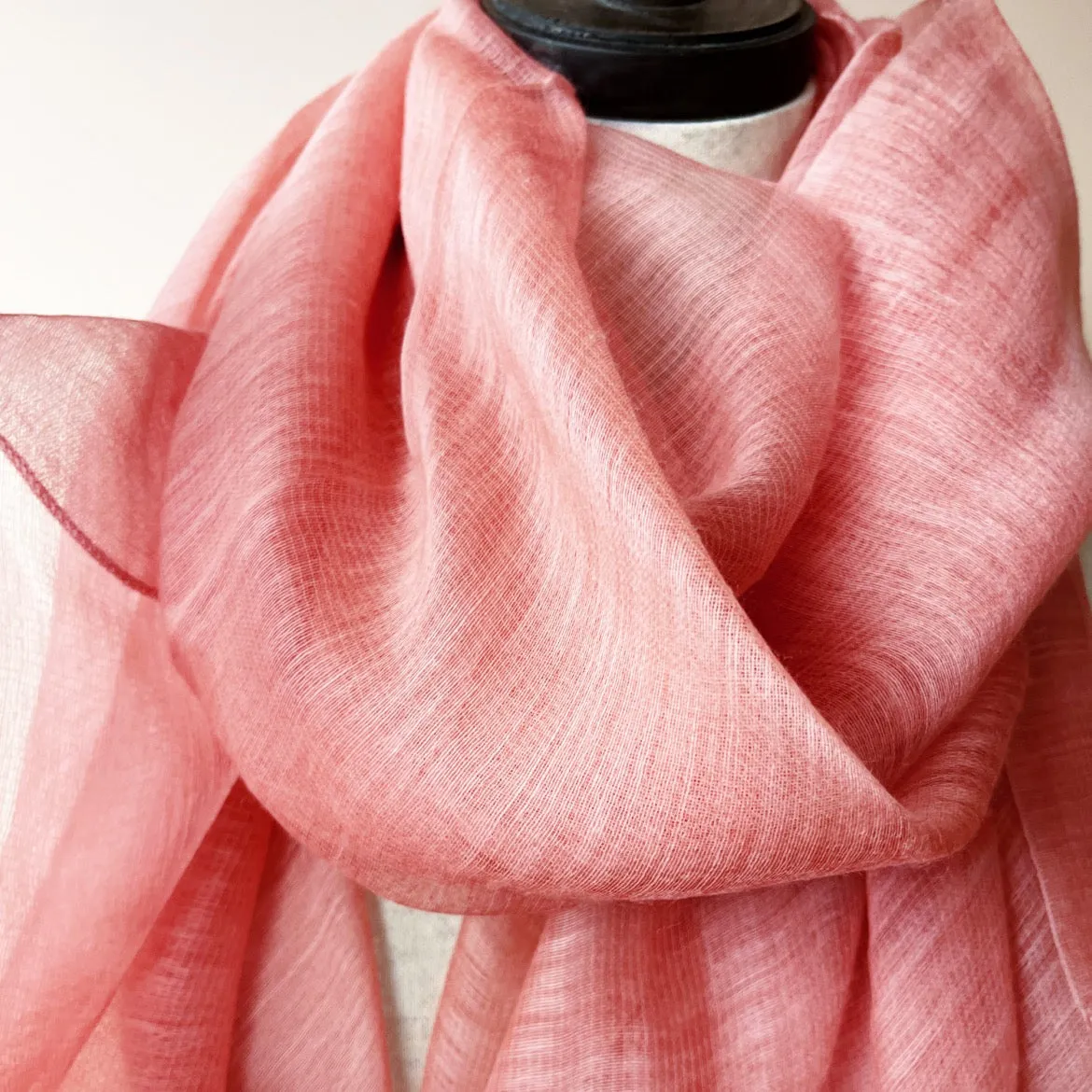 Silk Wool shawl | Large lightweight wrap scarf
