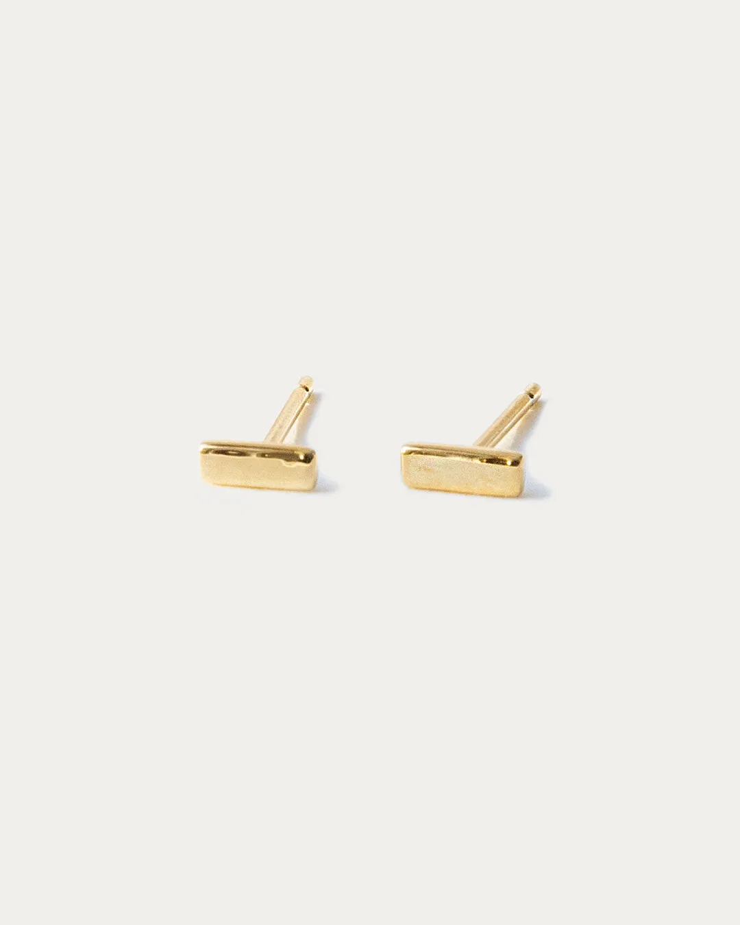 Stripe Stud Earrings
