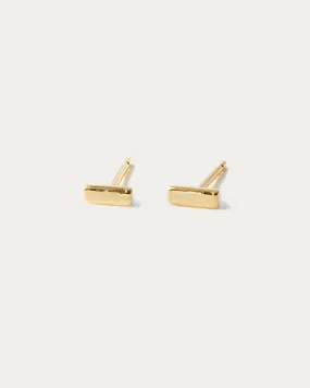 Stripe Stud Earrings