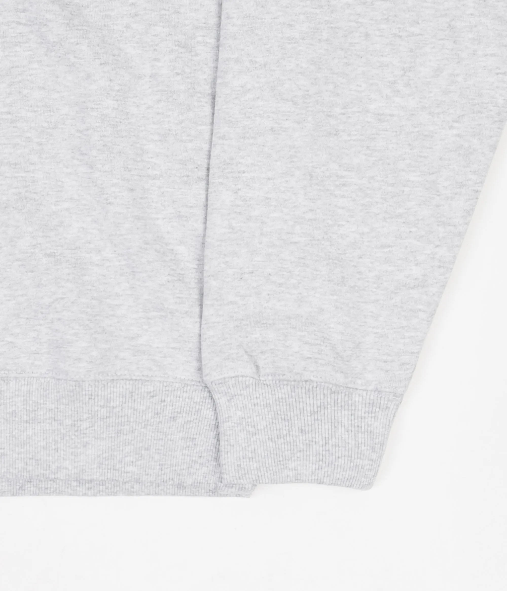 Stussy 3D Collegiate Applique Crewneck Sweatshirt - Ash Heather