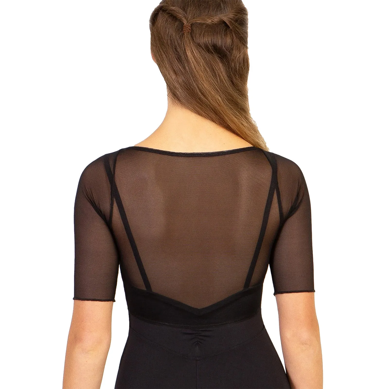 Suffolk Adult Mermaid Camisole Leotard with Half Sleeve Top