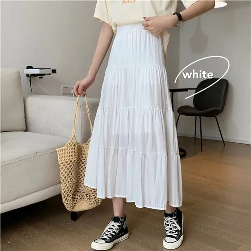 Summer Women Chiffon Skirt