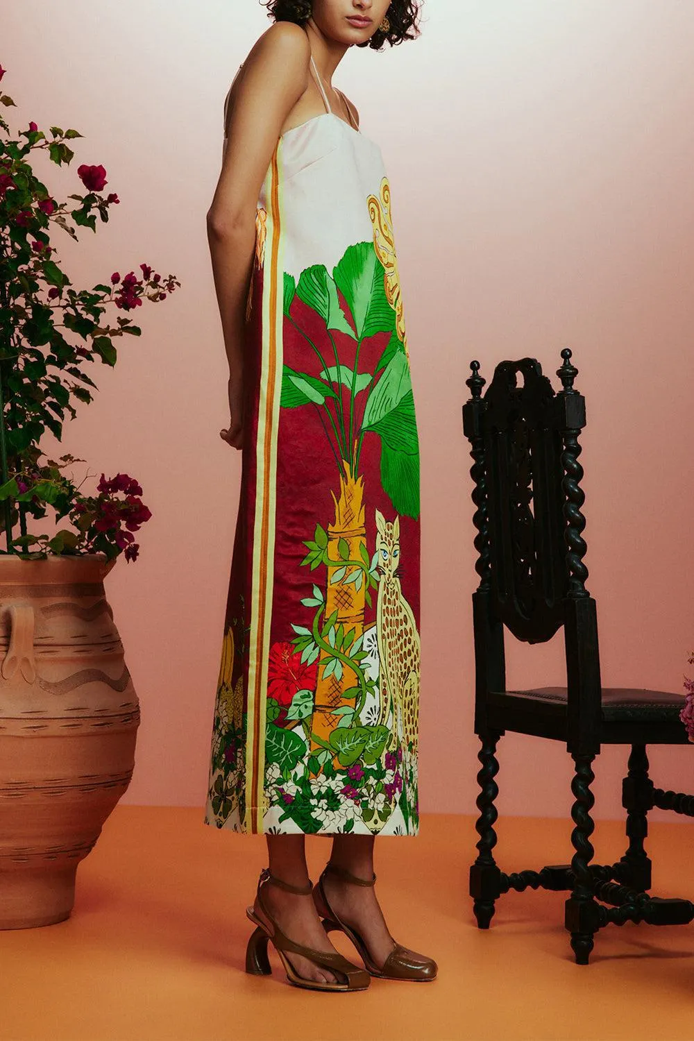 Tiger Slip Dress